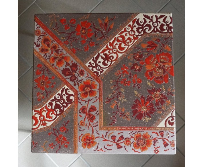ROSE DESMAISONS - Table Basse Fleurie