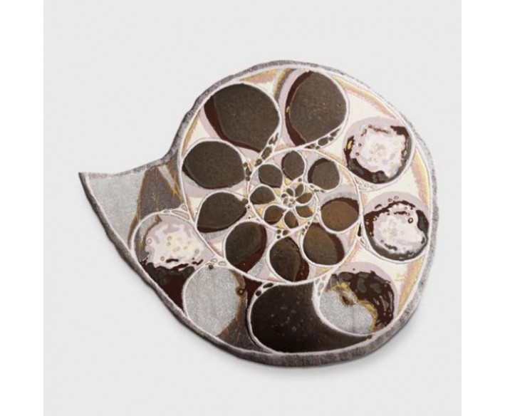 ROSE DESMAISONS - Ammonite Camaïeu
