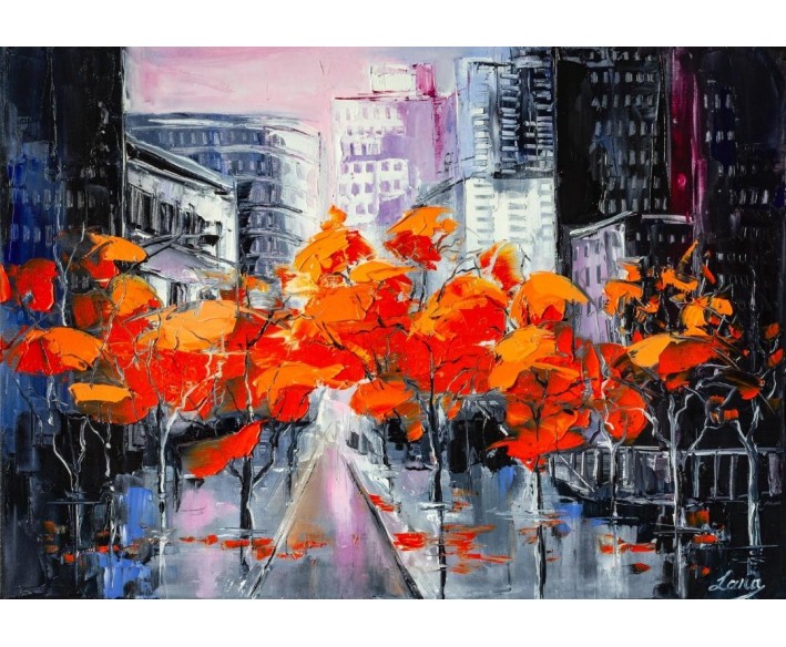 LANA TIKHONOVA - City in Foxy Clothes