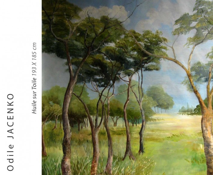 Odile JACENKO - La Prairie Jaune