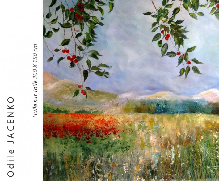 Odile Jacenko - Le cerisier