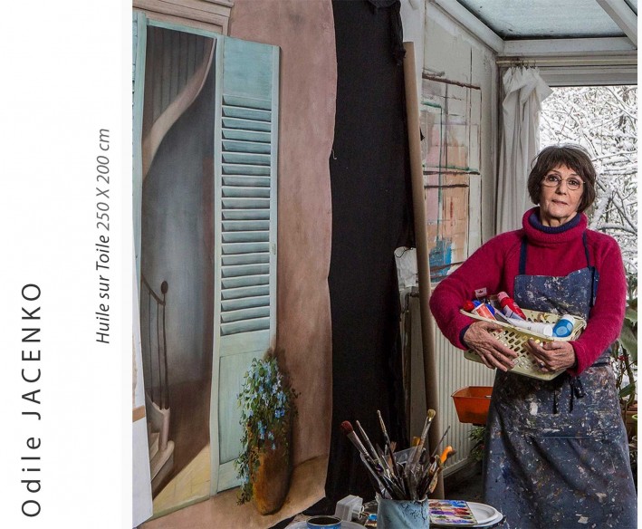 Odile Jacenko — Les volets bleus
