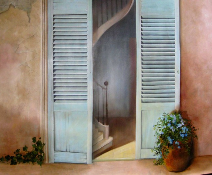 Odile Jacenko — Les volets bleus