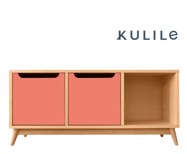 KULILE • Banc de Rangement Chêne Naturel — KILT