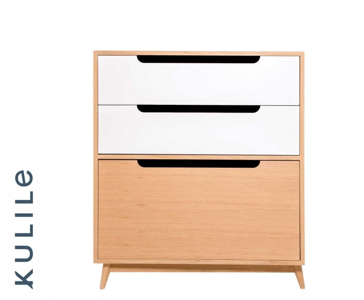 KULILE • Petite Commode Chêne Naturel — MOKA