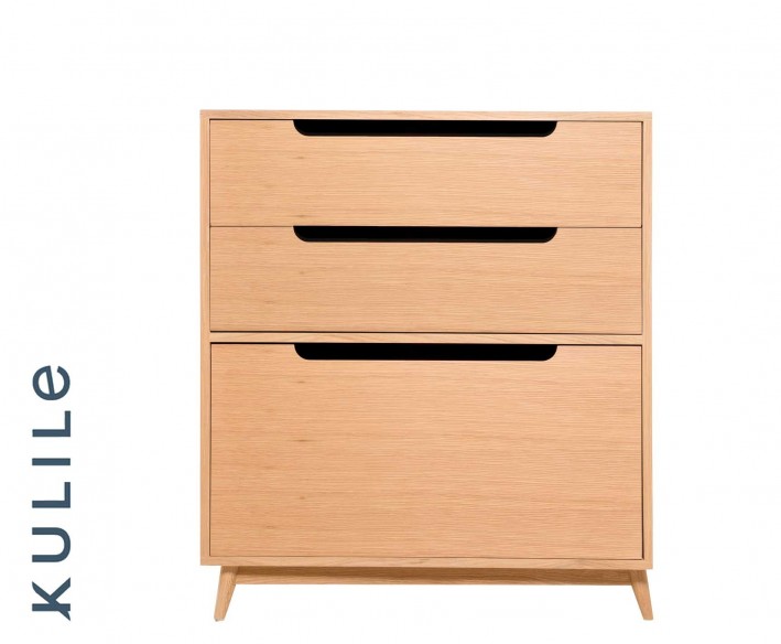 KULILE • Petite Commode Chêne Naturel — MOKA